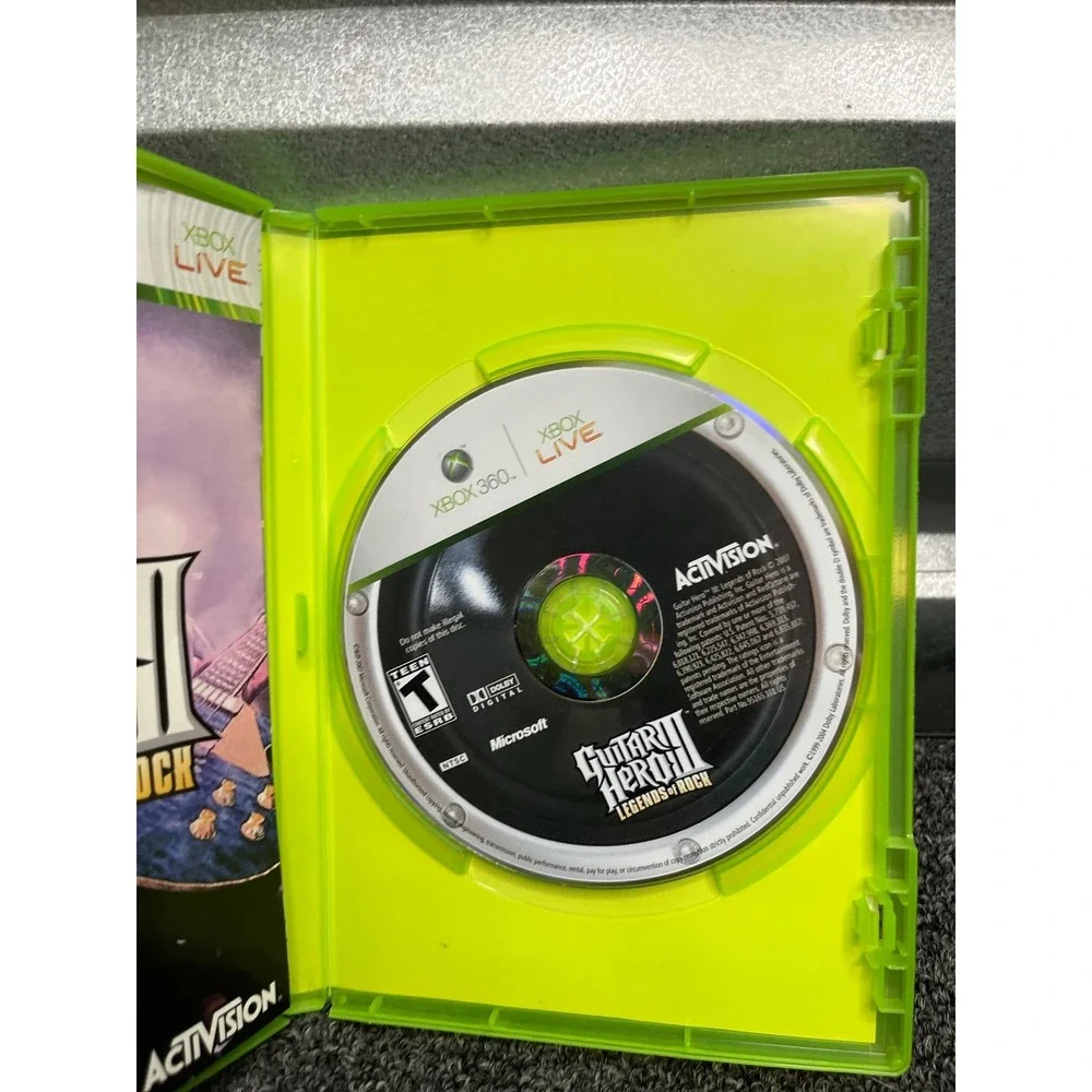 Guitar Hero Legends of Rock Xbox 360 GaGuitar Hero Legends of Rock Xbox 360